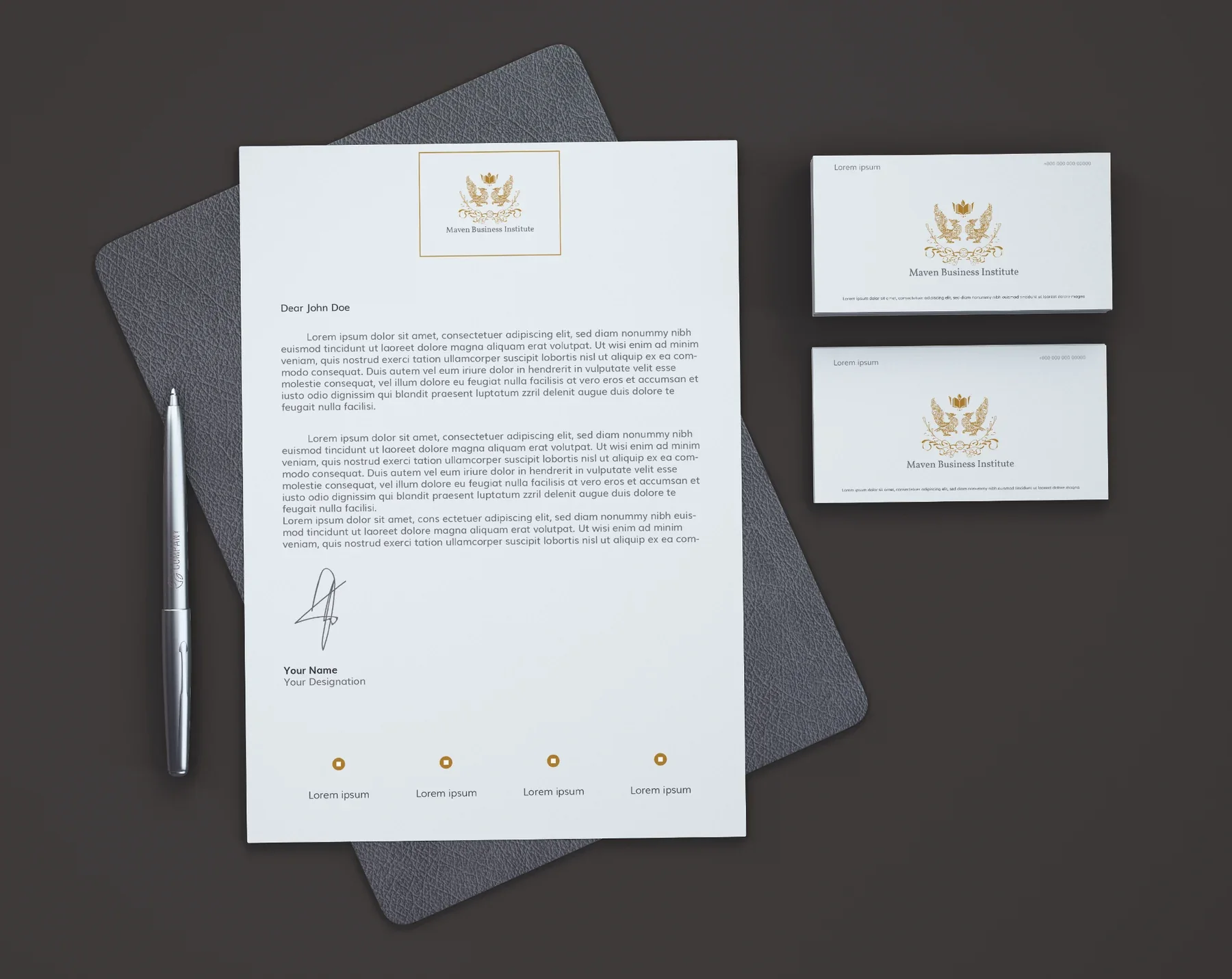 Letterhead System — Wise Mentore